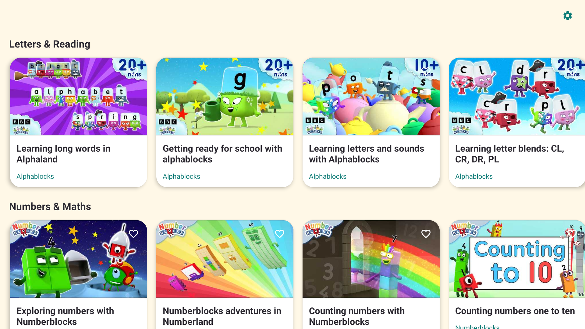 Kids Safe Player for YouTube home screen